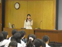 本校OGによる講演